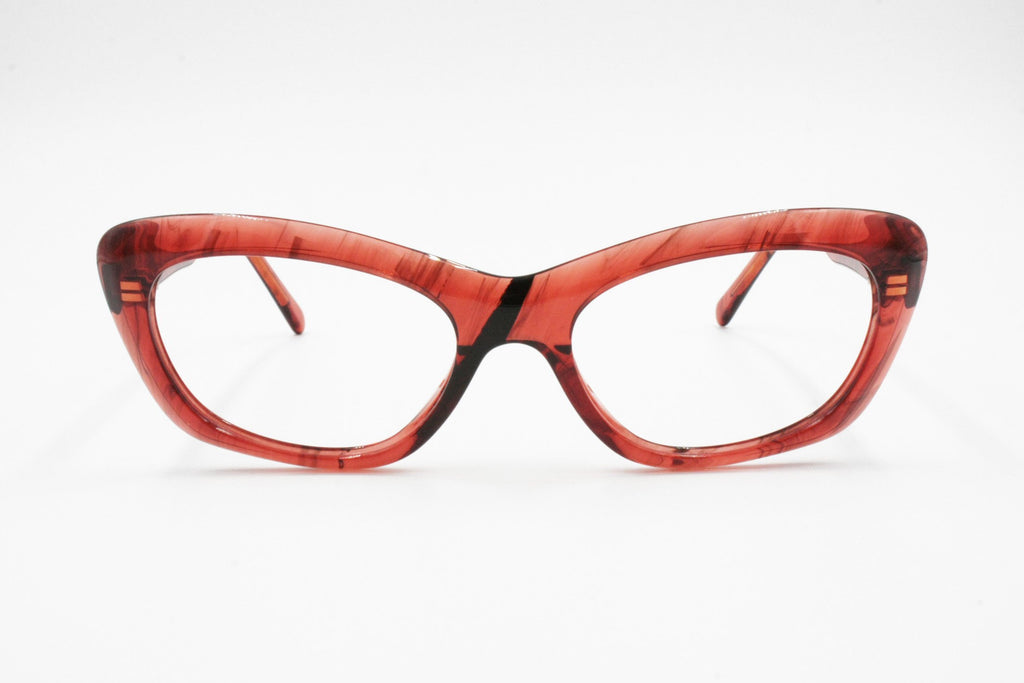 Designer Paul Richet eyewear glasses frame zebra Red & Black