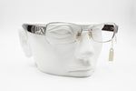 EXTE' EX60103 Rectangular frame with show off logo temples, Made in italy, New Old Stock