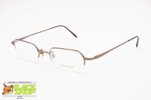 CALVIN KLEIN 366 587 Frame Japan CE signed, Half rimmed eyeglass frame, New Old Stock