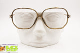 CHRISTIAN DIOR 2513 20 Vintage glasses frame women, semitransparent acetate golden flakes & Strass, New Old Stock