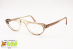 Authentic 1970s Reading glasses half lunettes OTTICA PESSA mod. Alcine, New Old Stock