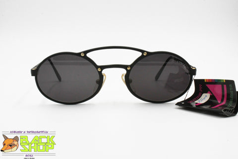 CONCERT 538 N Rai Stereo 2 Aviator drop sunglasses double bridge embellished screws, Deadstock 1980s