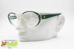 ENRICA MASSEI Made in Italy women cat eye frame eyeglasses, Crear & Green, New Old Stock