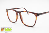 D.O.P. Mod. 1056 brown square eyeglass frame wayfarer style, New Old Stock 1980s