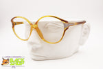 ZEISS West Germany vintage frame glasses/sunglasses, Yellow acetate oversize, New Old Stock 1980s