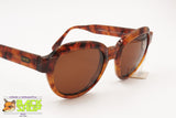 CONCERT 635 AG Vintage sunglasses ovaloid brown lenses, Thick acetate frame, New Old Stock