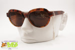 CONCERT 635 AG Vintage sunglasses ovaloid brown lenses, Thick acetate frame, New Old Stock