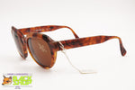 CONCERT 635 AG Vintage sunglasses ovaloid brown lenses, Thick acetate frame, New Old Stock