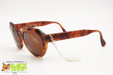 CONCERT 635 AG Vintage sunglasses ovaloid brown lenses, Thick acetate frame, New Old Stock