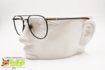 SISLEY Vintage Black aviator frame with Logo nose bridge, 52[]20 135, New Old Stock