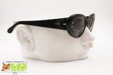 Vintage 80s NOS CONCERT 435 N Oval classic black cat eye sunglasses, New Old Stock