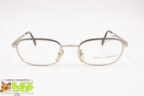 DOLCE & GABBANA DG316 719 Silver glasses frame, optical eyeglasses frame, New Old Stock