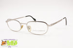 DOLCE & GABBANA DG316 719 Silver glasses frame, optical eyeglasses frame, New Old Stock