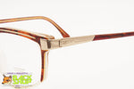 Roman Rothschild of Switzerland R31 Vintage glasses frame men, Clear & brown acetate, New Old Stock 80s
