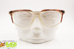 Roman Rothschild of Switzerland R31 Vintage glasses frame men, Clear & brown acetate, New Old Stock 80s