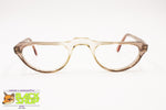 Authentic 1970s Reading glasses half lunettes OTTICA PESSA mod. Alcine, New Old Stock