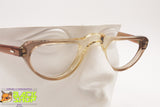 Authentic 1970s Reading glasses half lunettes OTTICA PESSA mod. Alcine, New Old Stock