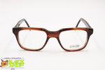 PIN'S Made in Italy, Classic brown wayfarer frame glasses acetate & metal, New Old Stock 1990s