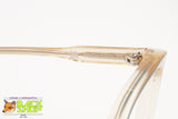 GREENSYSTEM 1970s caramel acetate frame eyeglasses, lined eyebrows, New Old Stock 1970s