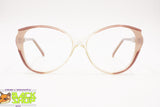 GREENSYSTEM 1970s cat eye butterfly women frame, shapely lugs, female colors, New Old Stock