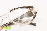 PARAH mod. Stile Vintage eyeglass frame women, Squared cat eye animalier acetate, New Old Stock 1980s