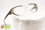 PARAH mod. Stile Vintage eyeglass frame women, Squared cat eye animalier acetate, New Old Stock 1980s