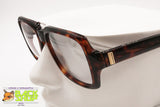 SILHOUETTE 2019 col.09 Thick frame glasses, darken brown acetate, hip hop style, New Old Stock 1980s