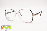 GUCCI GG2102 Vintage 90s glasses frame eyewear, Clear Red & Black, New Old Stock 1990s