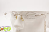 AUGUSTO VALENTINI M7449 col. 198 Rimless eyeglass frame oval lenses, New Old Stock