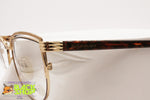 Yves Saint Laurent YSL Vintage 1980s glasses frame eyeglasses women, fashion accentuated eyebrows, New Old Stock