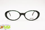 Women eyeglasses frame black green, RIVOLI collab by C. DUNHILL by FAVA, New Old Stock 90s