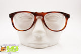 Vintage 1970s glasses frame 52[]19 artisanal construction, brown sheet acetate, Vintage