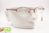 ROCCO BAROCCO Rb Jeans, Half rimmed glasses frame electric red, Made in Italy CE , New Old Stock