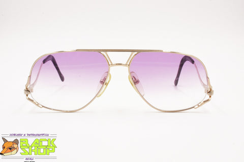 COLANI DESIGN Vintage Sunglasses OPTOS mod. 15-801, Shaded violet lenses, New Old Stock 1980s