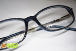 ARLECCHINO Vintage eyeglass frame women Hand Made Italy, rectangular rims acetate material, New Old Stock