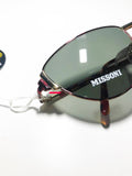 MISSONI mod. M 338/S U34 Vintage Sunglasses women dappled changing, New Old Stock 1990s